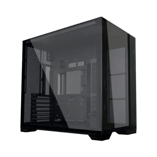 Lian Li O11 Vision Compact ATX Gaming Case – Black