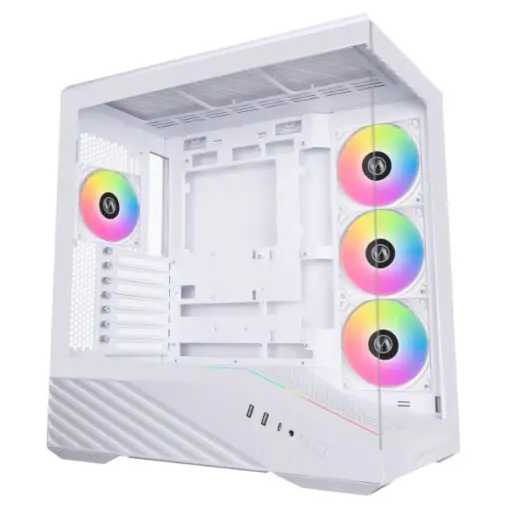 Lian Li Vector V100 ARGB E-ATX Gaming Case – White