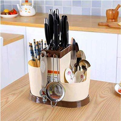 5 section cutlery holder