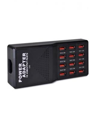 Usb fast charger 12 port 12amp w858