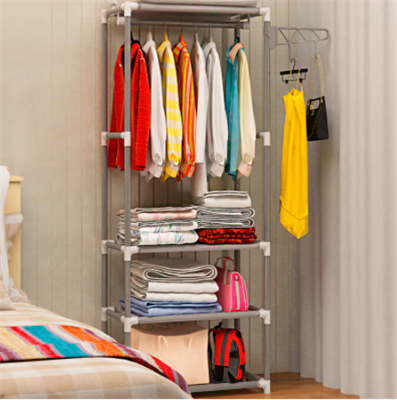 Clothes hanger racks bedroom furniture-simple metal iron coat rack 