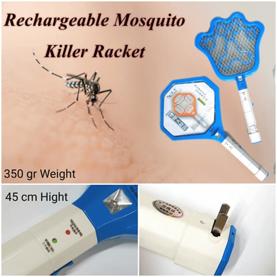 Electric insect mosquito racket - multi