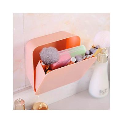 Wall mounted dustproof storage box for bathroom and kitchen