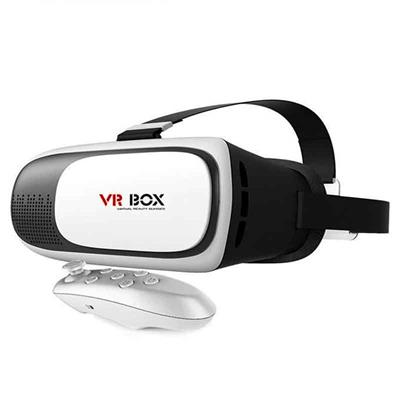 3d vr glasses with bluetooth remote