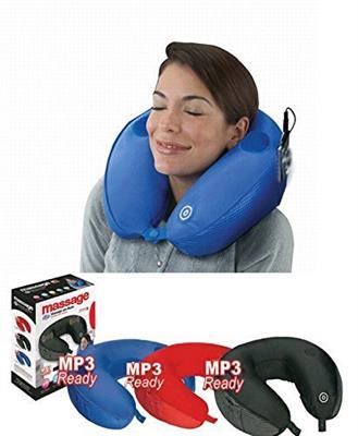 Neck massage pillow with built in mp3, neck massage cushion mp3 with stereo