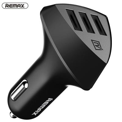 Remax aliens 3usb car charger 4.2a rcc-304 - black