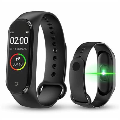 M4 smart band sport wristband blood pressure monitor heart rate passometer health fitness tracker for android and ios