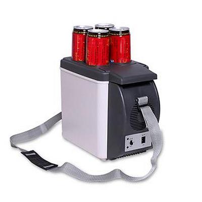 Portable car refrigerator hot and cold truck electric fridge for travel 6 litter