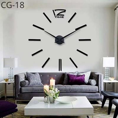 Wooden wall clock 3d diy cg-18