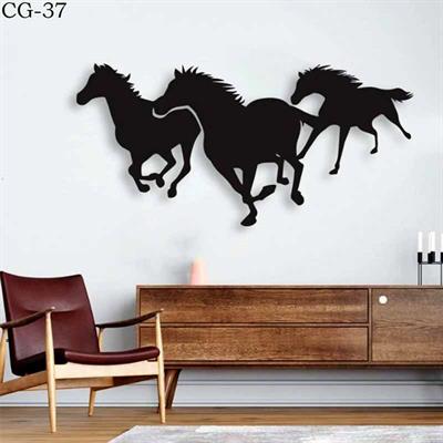 Wooden wall decoration horse cg-37