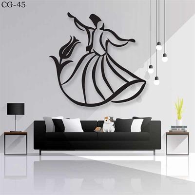 Wooden wall decoration calligraphy cg-45