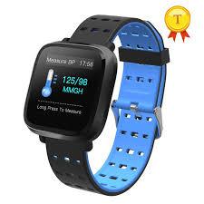 Y8 smart healt watch blood pressure bluetooth heart rate monitor