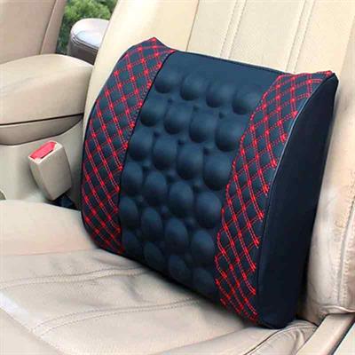 Car seat back electric massage cushion
