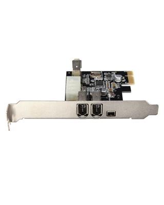 Pci e express fire wire card 4 pin and 6 pin 1394
