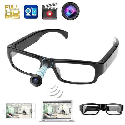Glasses camera and mic for making video 1080p hd