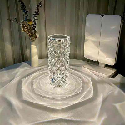  Rechargeable Rose Diamond Table Lamp