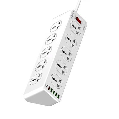 LDNIO SC10610 Power Socket – PD 20W, 10 Outlets, Smart Extension