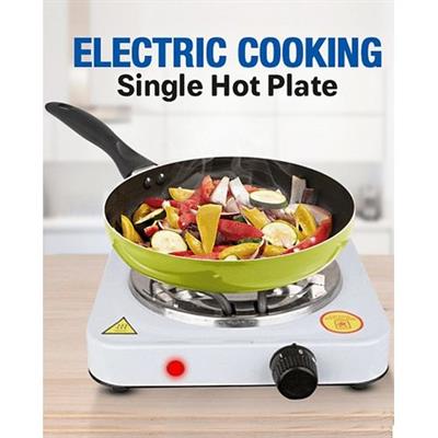 Portable single burner hot plate electric stove for cooking - 1500w