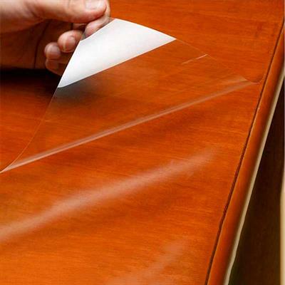 Self Adhesive Clear Glossy Furniture Protective Transparent Sheet PVC