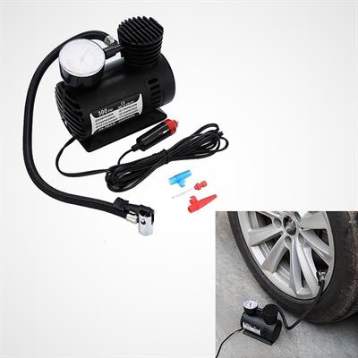 Portable 300psi vehicle pump tire air compressor 12 v with three pneumatic nozzle