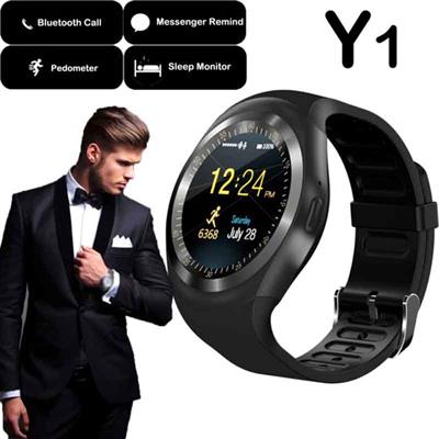 Smart watch y1 for ios and android with camera