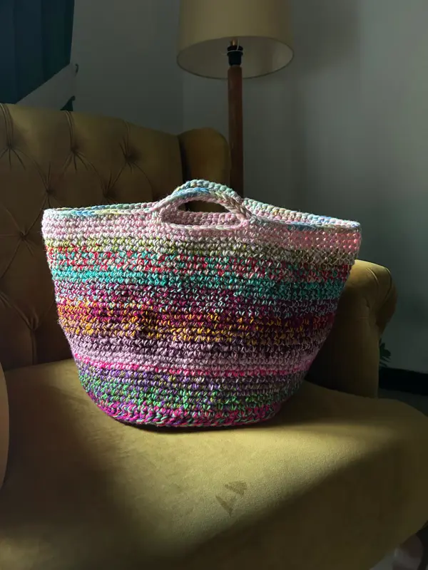 Cosy Colorful Storage Basket