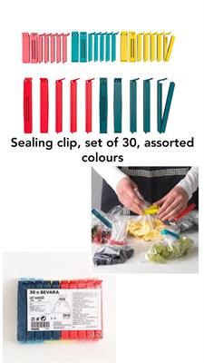 Ikea sealing clip (30 clips) 