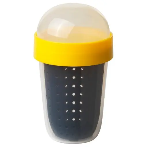 Ikea-Snack container-ColorGrey/yellow.