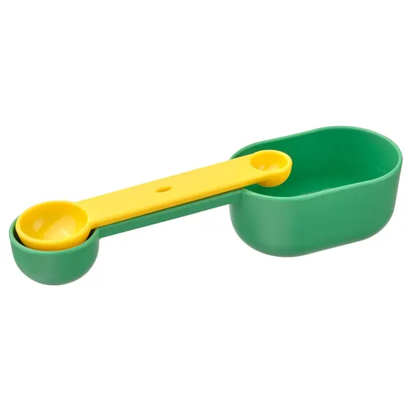 Ikea-Measuring cup- set of 2-Color- bright green/bright yellow