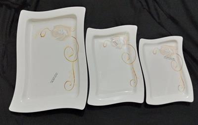 Serving tray large, medium, small