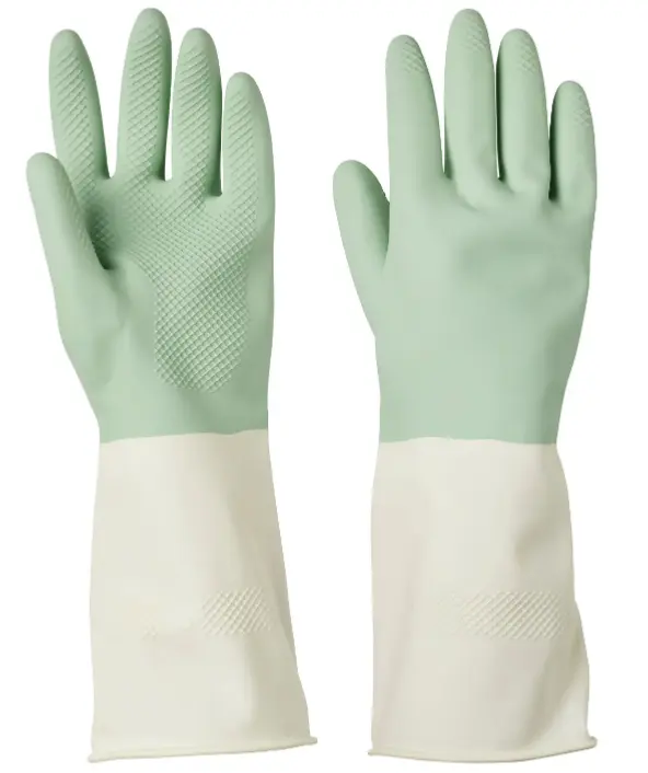 Ikea cleaning gloves, green (RINNIG)