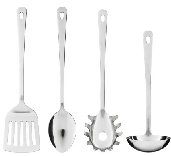 Ikea -4 piece kitchen utensil set- Stainless steel