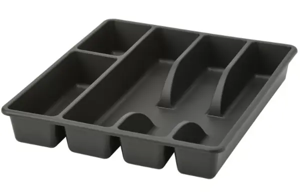 Ikea -Cutlery Tray -Color-Grey