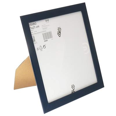 Ikea dark blue frame 21x21cm