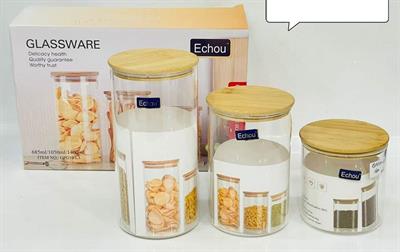 Set of 3 jars