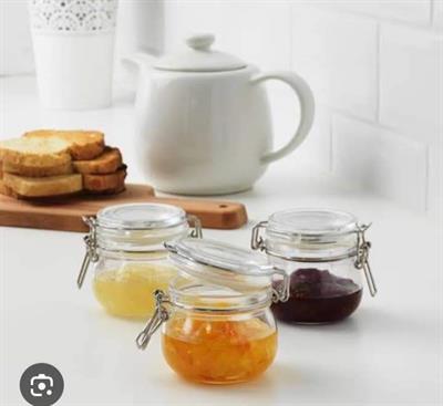 Ikea set of 3 jars