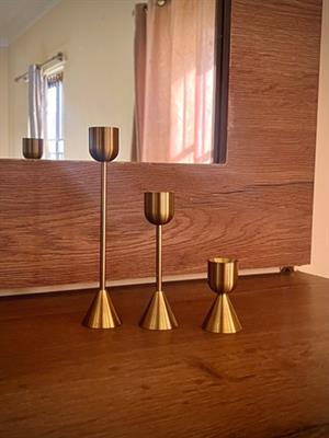 Candle Stand Gold