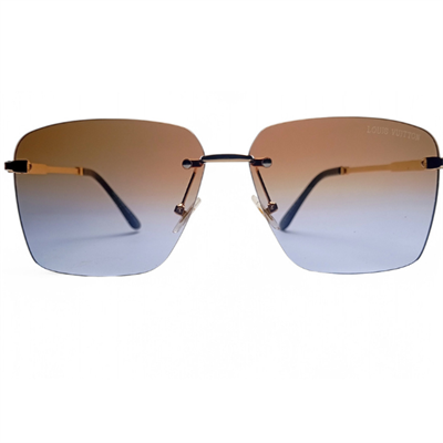 Rimless Brown Lense