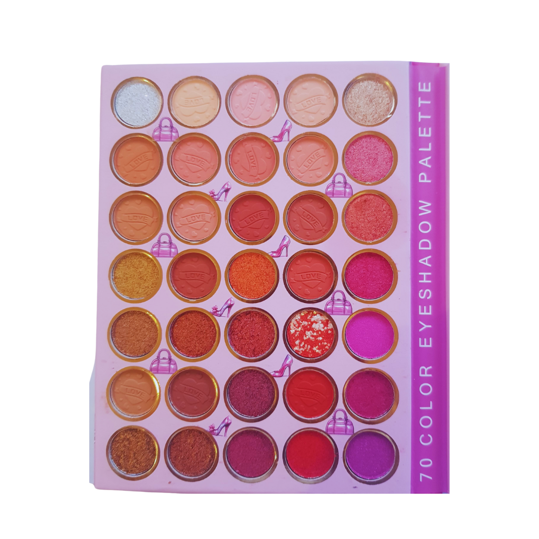70 color Eyshadow Palette