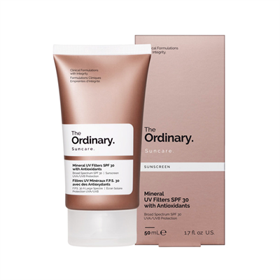 The Ordinary Mineral Uv Filters Spf 30 With Antioxidants 50