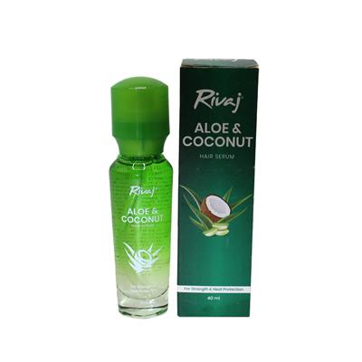 Rivaj Aloe Vera Coconut Hair Serum 40ml