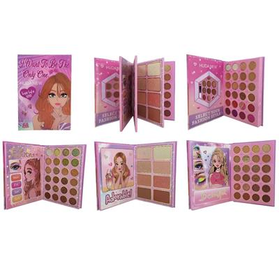 Huda New Want to be only one Make Book Pallete