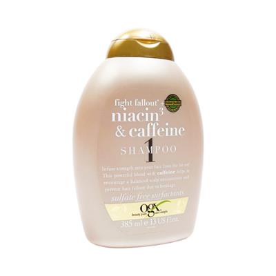 Ogx Shampoo Niacin & Caffeine 385ml