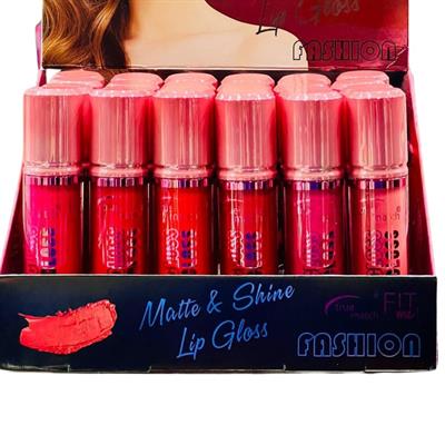 Fitme  Matee & Shine Lip gloss Fashion by True match 6 Pc set