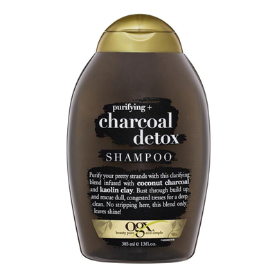 Ogx Shampoo Purifying Charcoal Detox 385 ML