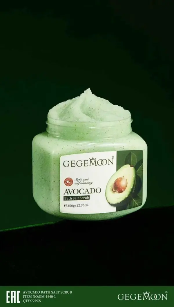 Avocado Bath Salt Scrub