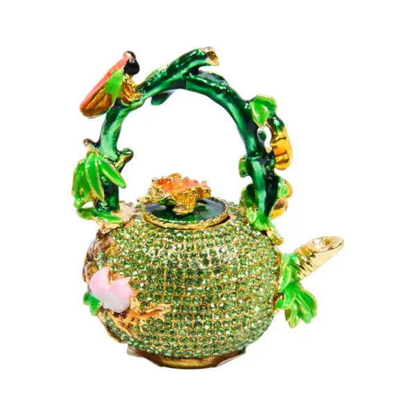 Beaded Jewellery Metal Box – Elegant Handcrafted Storage for Your Precious Treasures