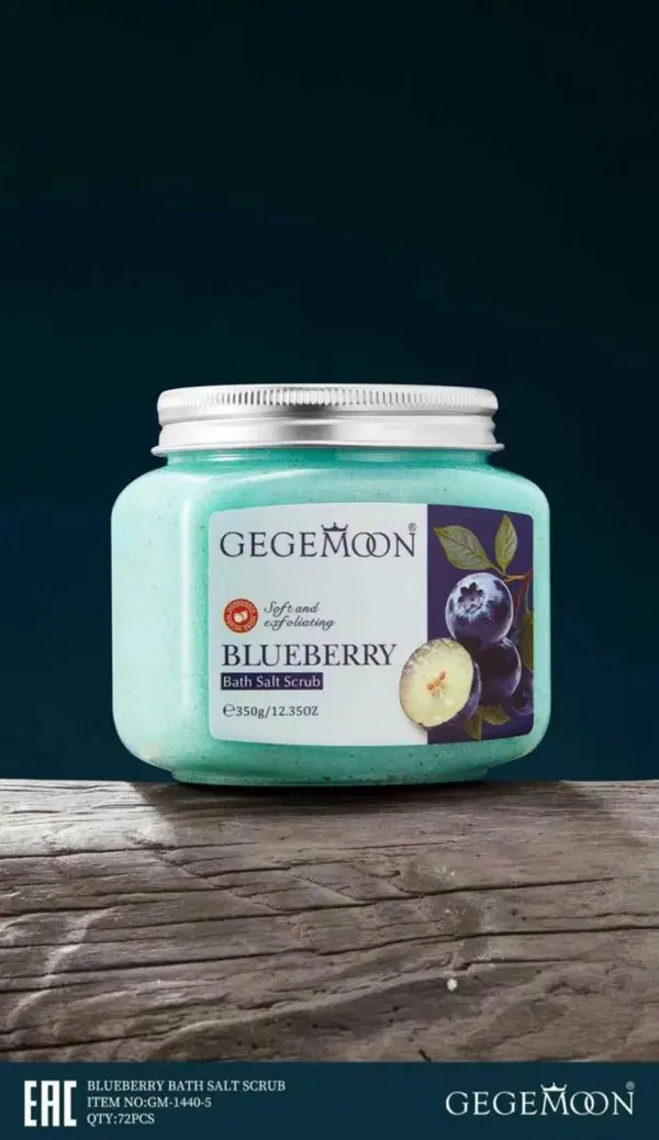Blueberry Bath Salt Scrub