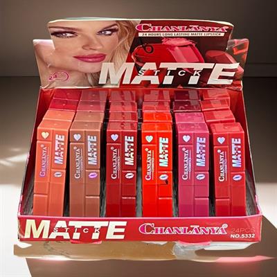 Chanlanya Matte Lipstick Long lasting 6 Pcs set