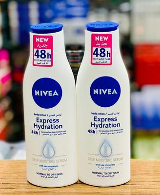 Nivea 48H Nourishing Body Lotion, Deep Moisture Serum, 250ml 1pc (imported)